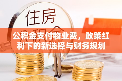 略阳公积金支付物业费，政策红利下的新选择与财务规划