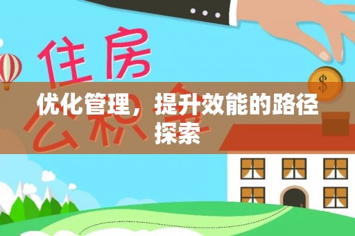 略阳优化管理，提升效能的路径探索