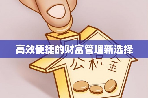 略阳高效便捷的财富管理新选择